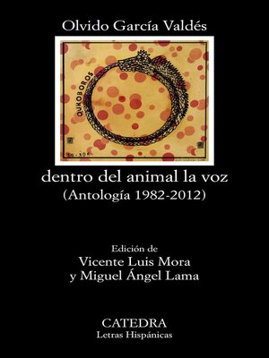 cover image of dentro del animal la voz